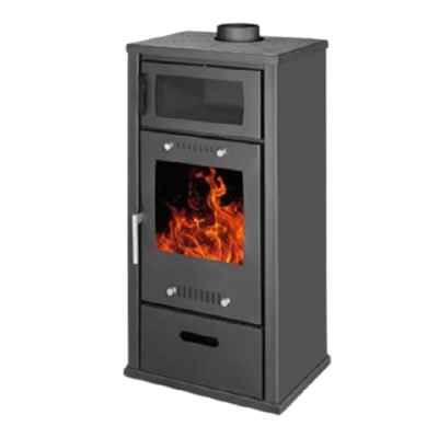 Odun ve Kömür Sobası Fırınlı 12 KW